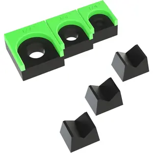 Ratchet Organizer Kit - 3 pack set, with  , Ratchet Organizer for tool box drawer, Keep Tools Organized, for Garage, Workshop(Green/Black)