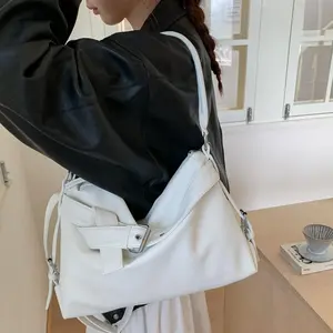 2026 New Design Casual Soft Shoulder Handbag for Everyday Use Leather Satchel