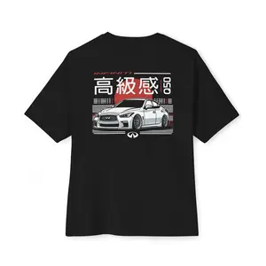 Infiniti Q50 (2014'+) Car Enthusiast & JDM T-Shirt Sweatshirt Hoodie Gift for Car Lovers Tee 2 Sided