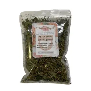 Abre Camino | Road Opener Dried Herb for Prosperity and Spiritual Cleansing use in Money Spells traditional Voodoo - Hoodoo - Santeria