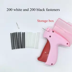 Portable No-Sew Mini Clothing Repair Tool, Stitch Fastener Kit for Hems & Alterations with 5 Needles and 2,000 Fasteners