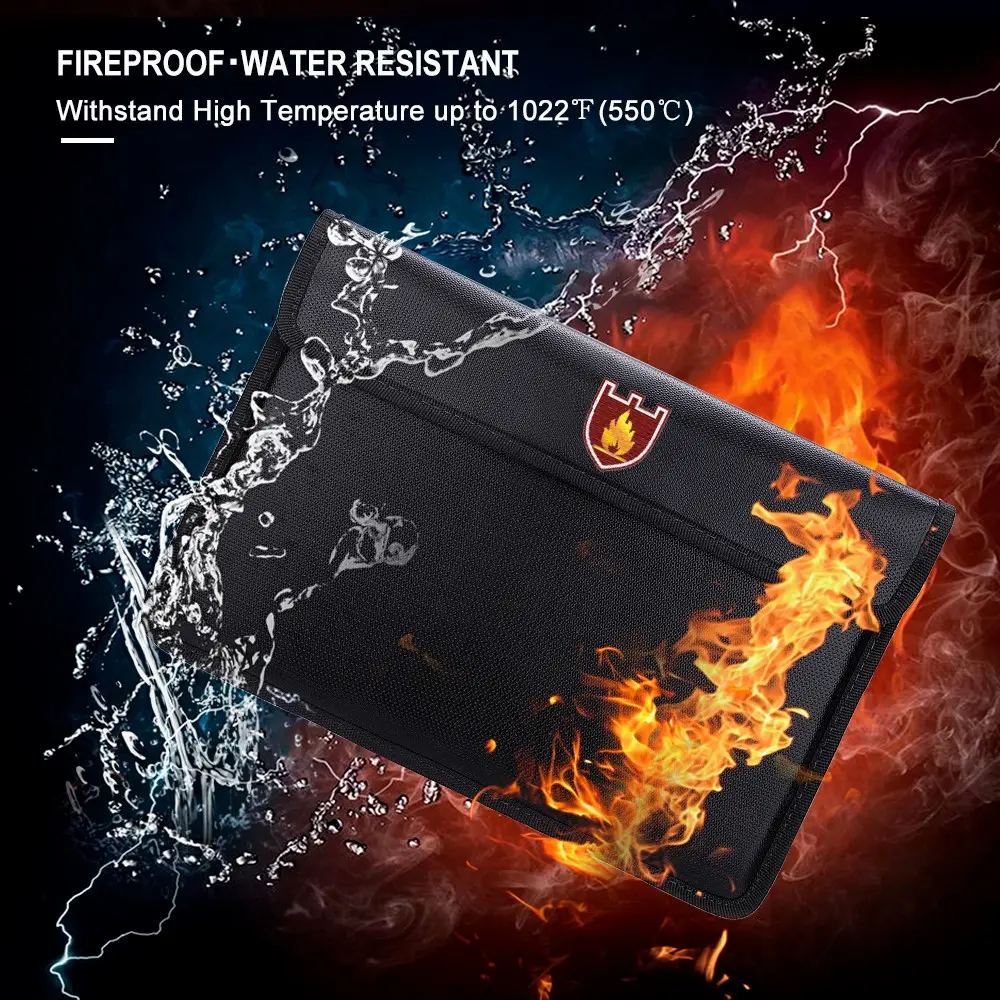 Faraday Privacy Bag, Emp & Rfid Shielding Bag, Anti-Tracking & Fireproof, Protects Phones, Radios, Car Keys, Train Keys, Waterproof Bag