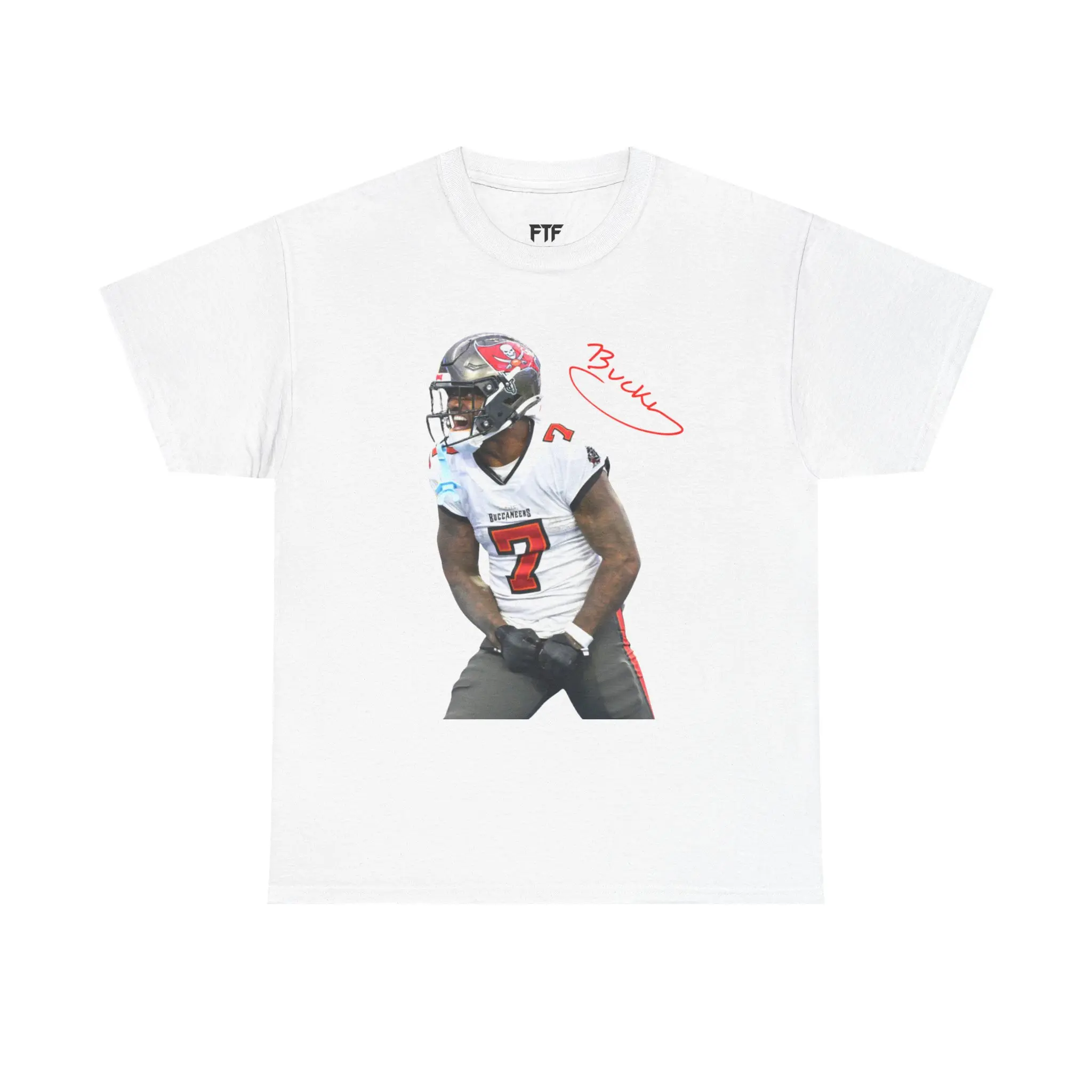 Bucky Irving Signature Celebration T-Shirt - Unisex Cotton Tee, Casual Graphic Tee, Sports Fan Shirt, Event Memorabilia, Gift for Him or Her