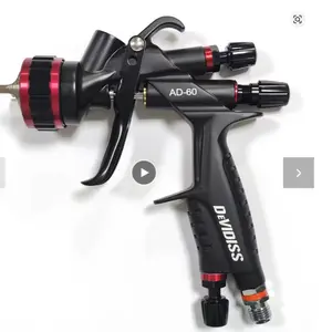 Devidiss Ad-60 Pneumatic Paint Sprayer, High Atomization Effect, Low Pressure, 1.3mm Nozzle, 600ML Spray Bottle, Professional Design, Handheld Paint Sprayer