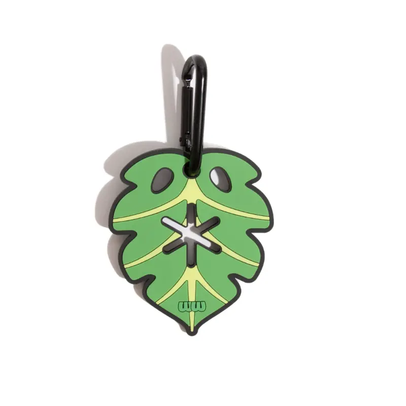 Monstera Leaf Hands-Free Used Dog Waste Bag Holder Poopy Loop