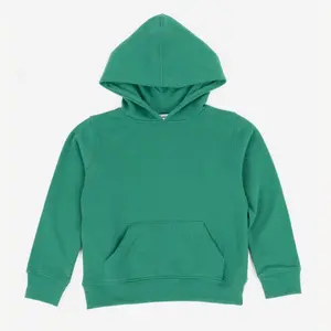 Leveret Kids Hooded Sweatshirt - Kids Hoodie Pullover Sweatshirt- With Kangaroo Pocket Green 5 Year