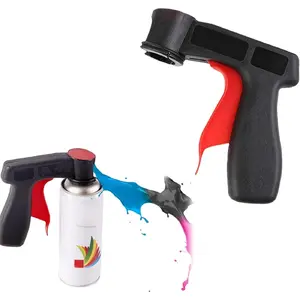 Spray Can Trigger Handle with Full Hand Grip, Convert Spray Cans to Paint Sprayer, Reusable Automotive Body Repair Paint Sprayer