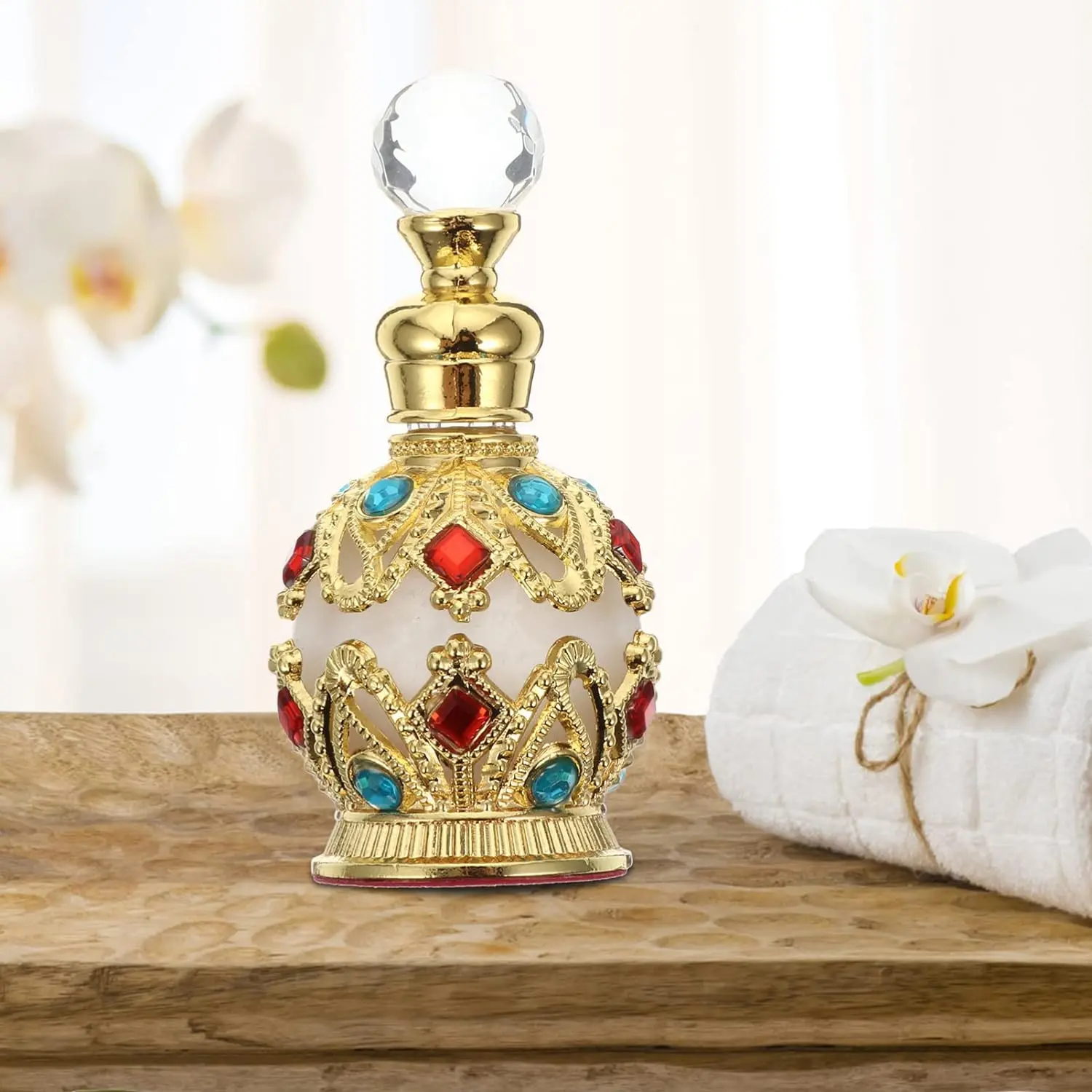 New Crown True Me Perfume for Women, Mini Light Glam Fragrance, Fragrances Perfume, Fragrance Perfume Scent, Middle Eastern Fragrance for Releasing Charm, Middle East Dubai Dropper Essential Oil 15ml