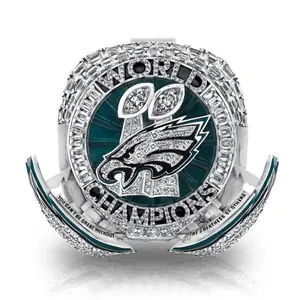 Wing pop-up design ring  2025 solid wood box 2025 New design Player No. 1 Player No. 26 size 8-14