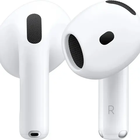 Apple - AirPods 4 with Active Noise Cancellation - White