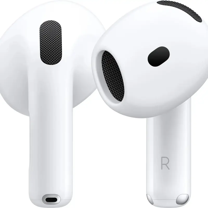 Apple - AirPods 4 with Active Noise Cancellation - White
