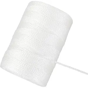 Mason line#18, 500 Ft Length String Line, Mason Line String, Construction String, White String, Twine String for Gardening, Braided Mason Line, Masonry String Lines, String Lines