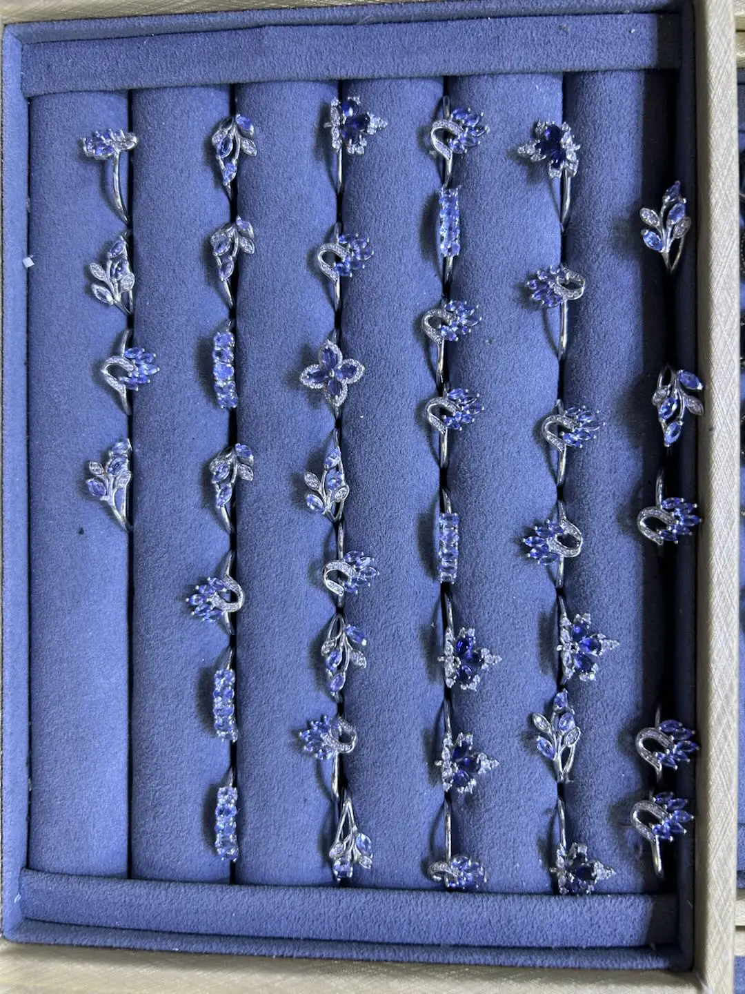 Ashlyn(11856)gc.925 tanzanite