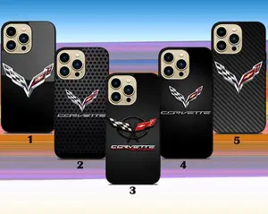 Awesome Black Logo Case – Monogrammed Tough Iphone 16 Pro Max Case | Stylish Gift for Dad | Magnetic & Durable