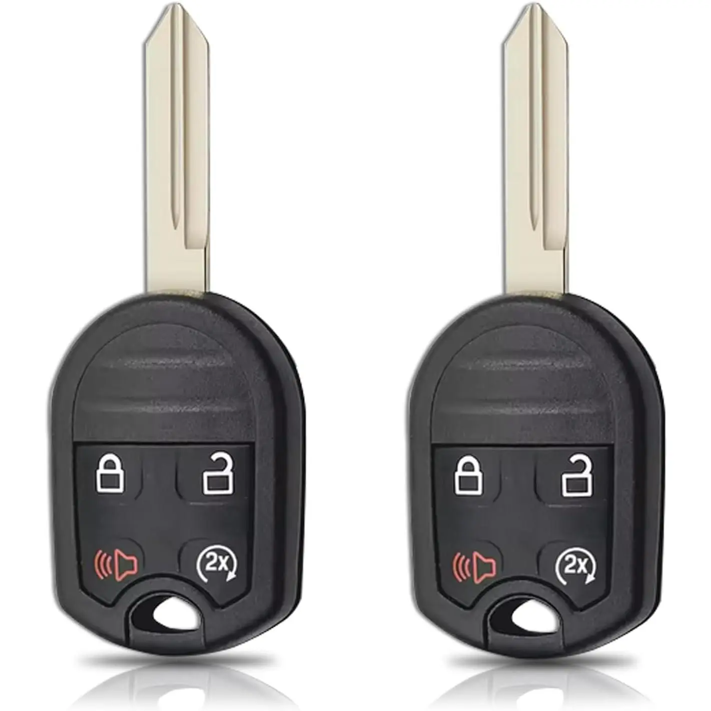 4-Button Keyless Entry Remote Key Replacement Part CWTWB1U793 for 2011-2014 Ford F150, 2011-2016 Vehicles, Interior Car Accessories