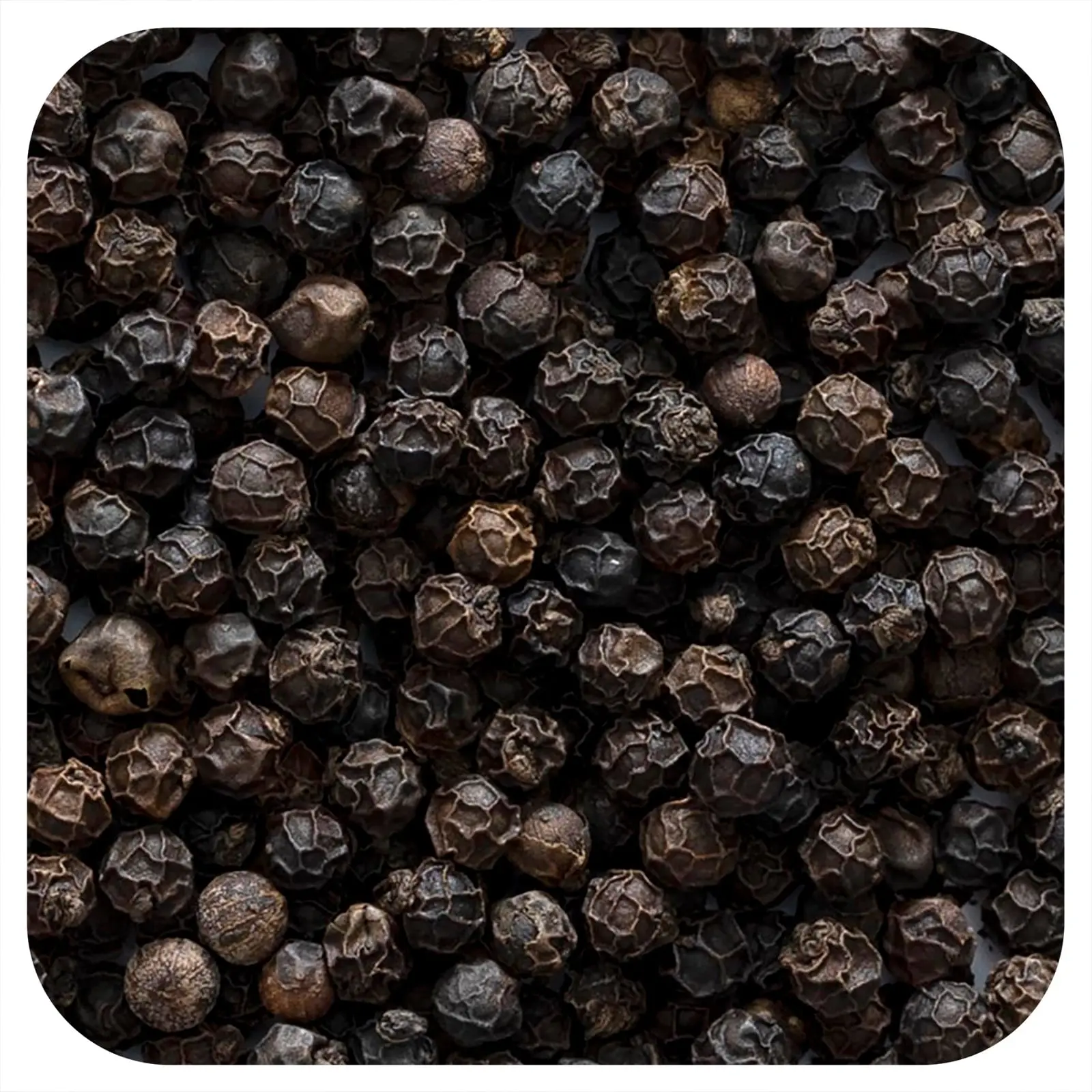 Frontier Co-op Organic Tellicherry Black Peppercorns, Whole, 16 oz (453 g) Frontier Co-op Organic Tellicherry Black Peppercorns, Whole, 16 oz (453 g)