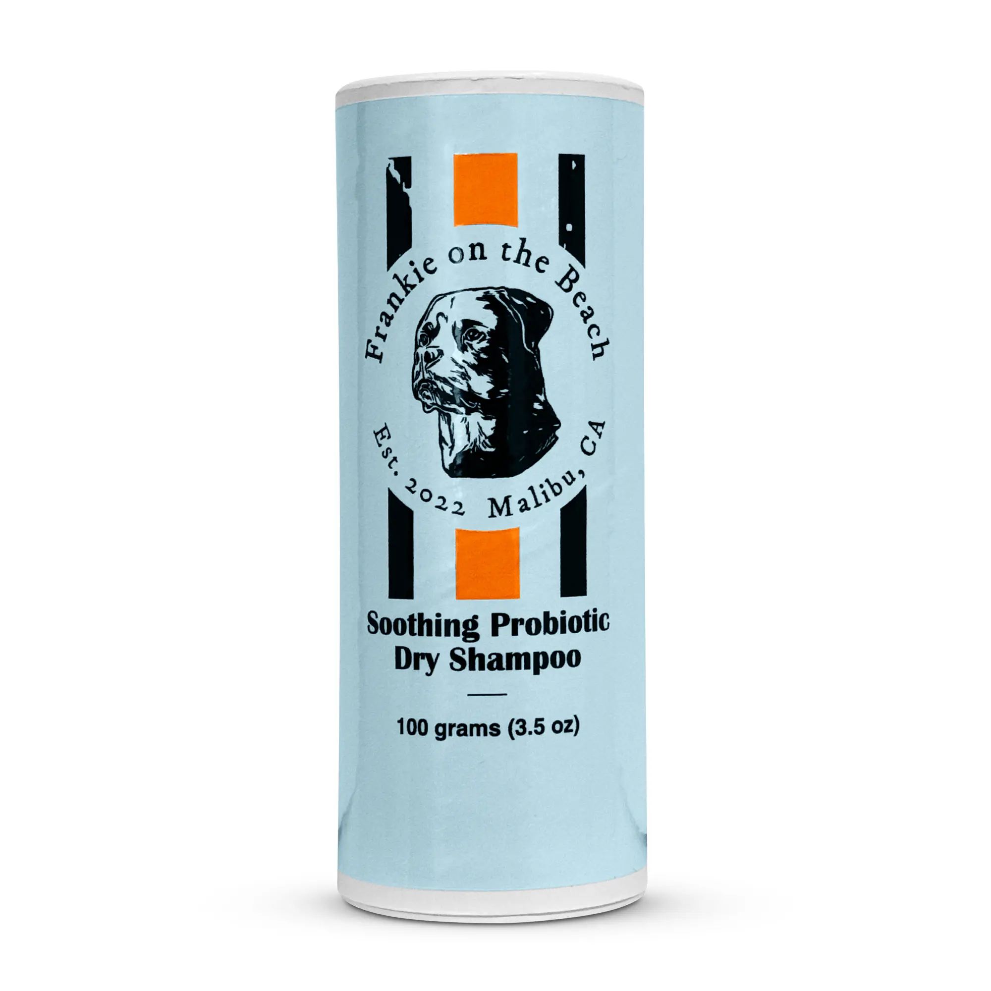 Frankie on the Beach Soothing Probiotic Dry Shampoo for Dogs