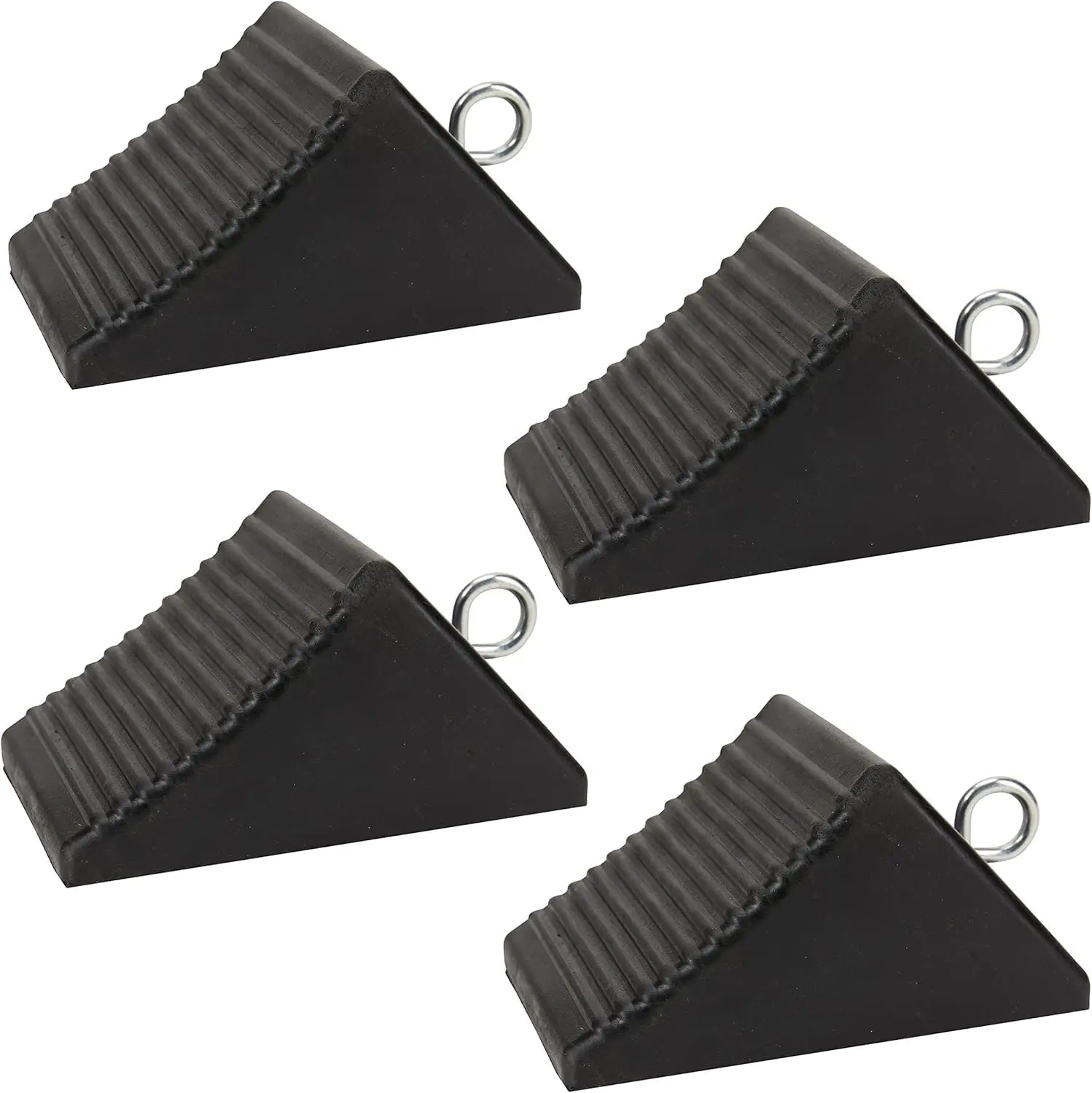 Garage Theory Heavy Duty Non-Slip Rubber Wheel Chocks (set) AFA Tooling Approved for Automotive