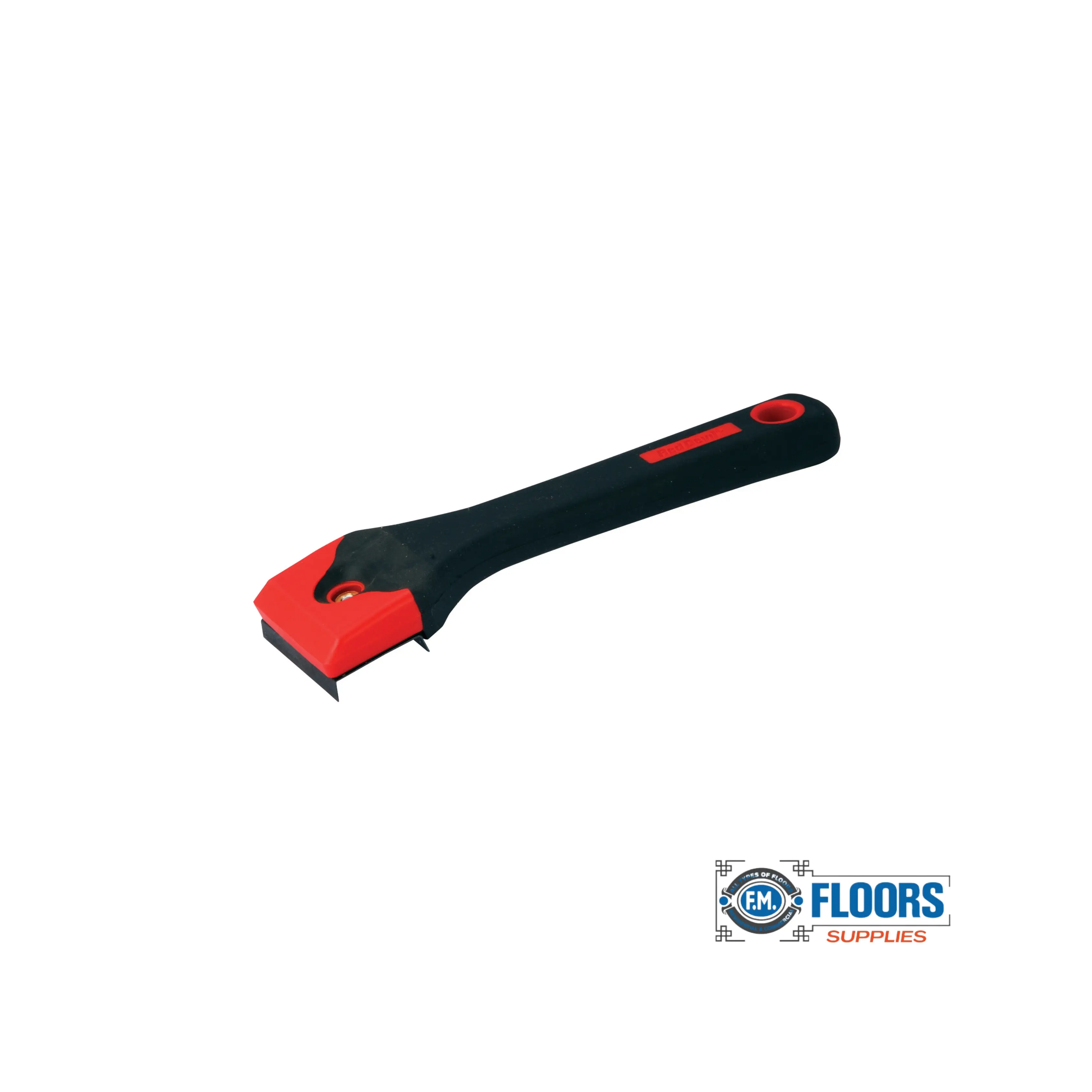 Red Devil Double-Edge Wood Scraper - 2.5 in Woodworking Tool with High-Carbon Steel Blade, Lightweight Plastic Body, Contoured Non-Slip Grip, Ease of Use for Home Improvement, Building Supplies
