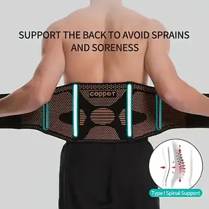 Immediate Relief from Back Pain, Sciatica, Herniated Disc - Breathable Brace With Lumbar Pad - Lower Backbrace For Home & Lifting At Work - For Men & Women