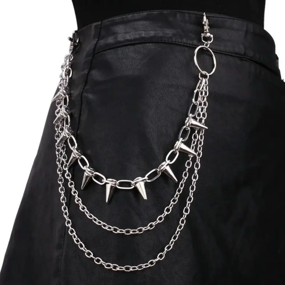 2026 NEW Unisex Hip Hop Punk Rock Metal Waist Chain Trousers Chain Wallet Jeans Key Chain Jewelry Gift for Men Women