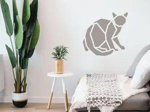 Cat Stencil - Art and Wall Stencil