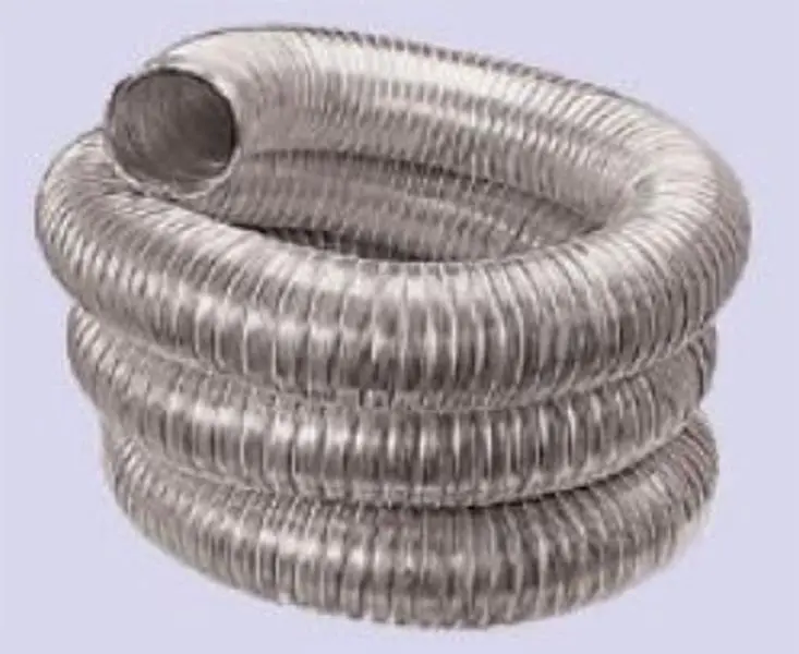 M & G Duravent 4DFA-35 Round Tube Aluminum Chimney Liner, 4x35', Double Ply, .010 Alum.
