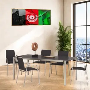 Afghanistan Flag Design Wall Clock - Unique Decorative Timepiece for Your Home
