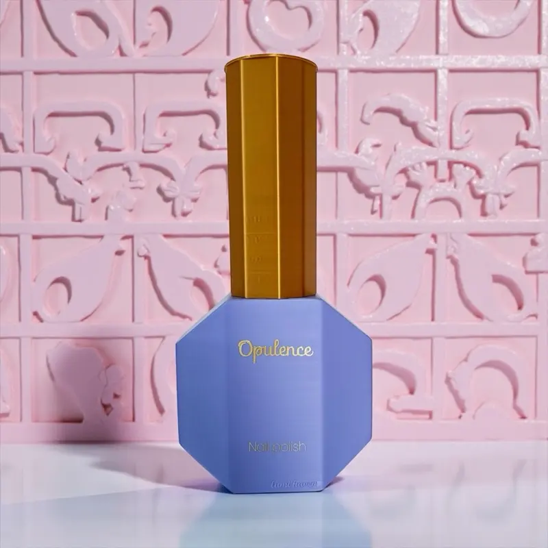Purple Polish Bottle Decor