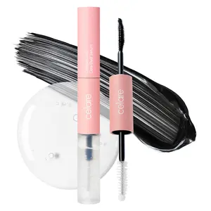 Celare Collagen Lash Care Dual Serum | 2-in-1 Lash & Brow Enhancing Serum for Women & Men | Collagen, Caffeine & Protein | Fuller, Thicker Lashes & Healthy Roots | K-Beauty | 13 ml / 0.43 fl. oz.