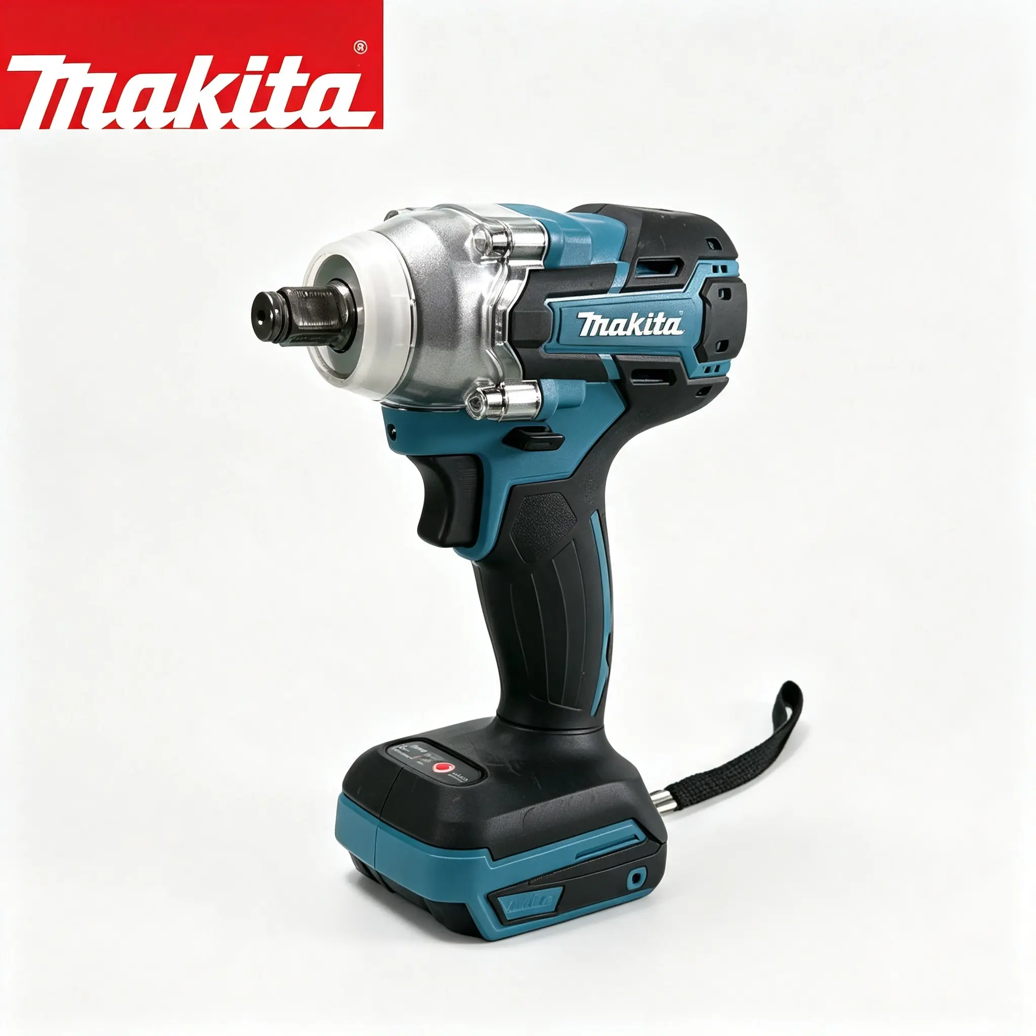 Makita DTW285 18V LXT Brushless Cordless Impact Wrench 1/2 Inch Square Drive For Automotive Construction Bolt Removal Compact Power Tool