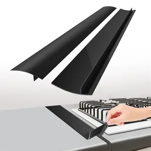 High-Temperature Resistant Silicone Seal Strip, Waterproof & Easy Clean Kitchen Countertop Protector, Dishwasher Safe, Modern Design, Kitchen Counter Guard