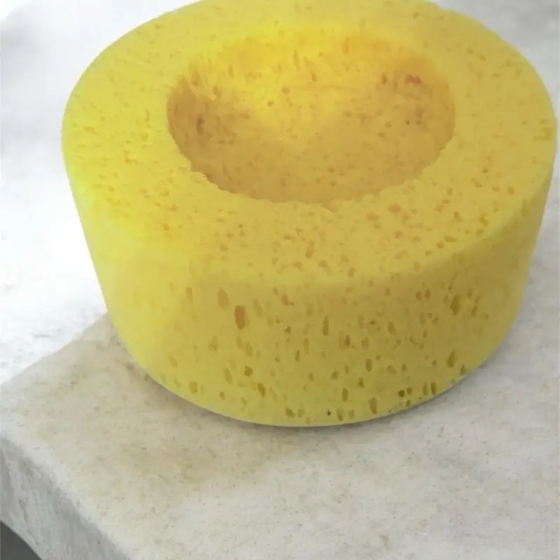 Grout Soft Round large easy to squeeze custom sponge for Asmr purpose