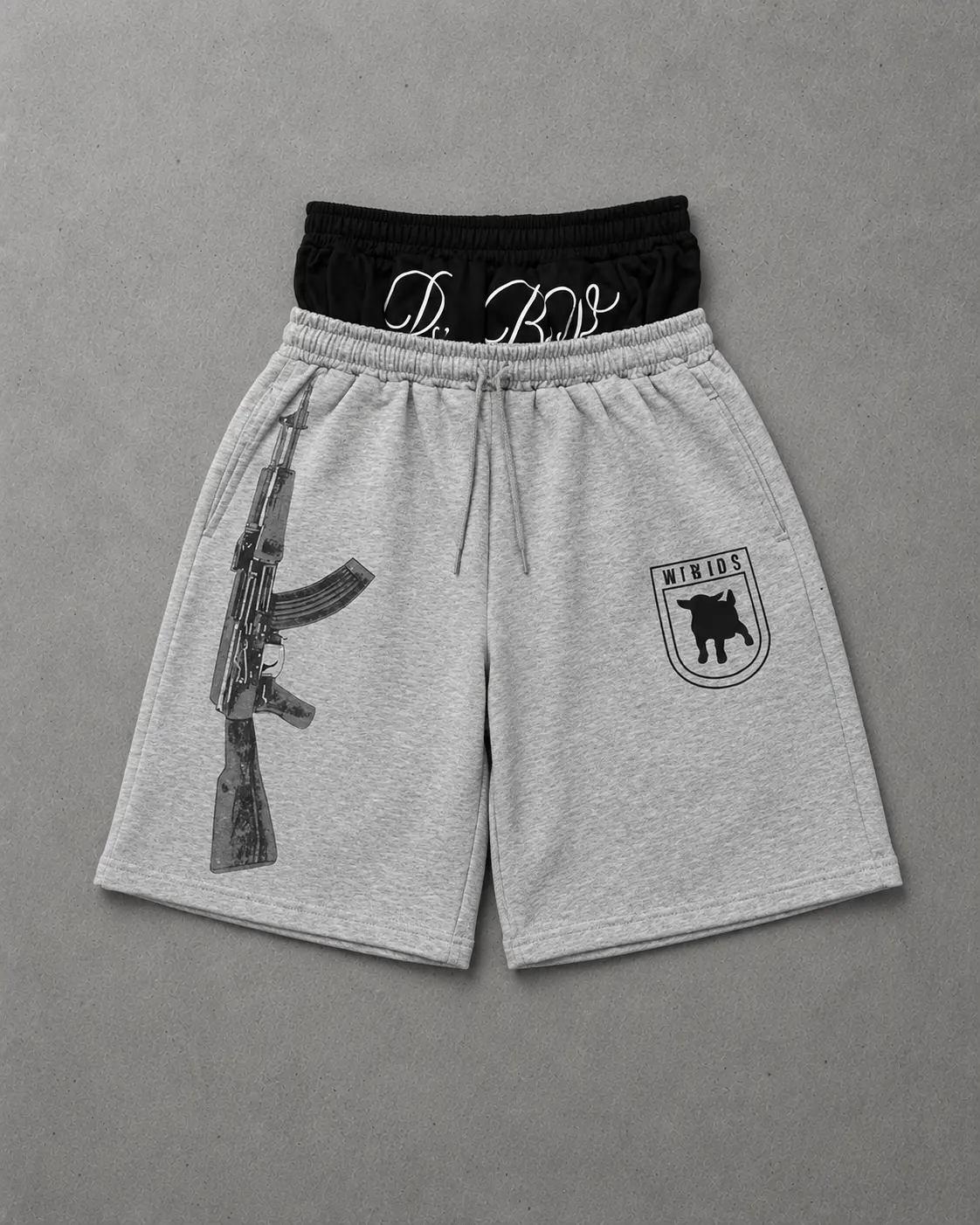 ak layered sweat shorts