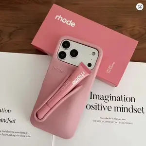 Chic Lip Gloss Phone Case for iPhone 11 12 13 14 15 16 17 – Smooth Silicone Cover with Stylish Everyday Protection