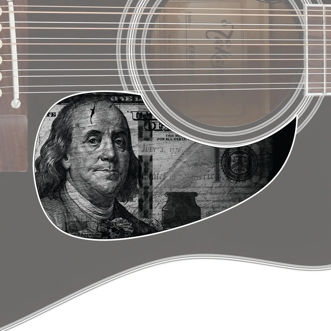 Benjamin Franklin Pickguard Benjamin Franklin Pickguard