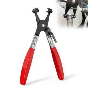 Hose Clamps Pliers Repair Tool Swivel Flat Band For Removal and Installation of Ring-Type or Flat-Band Hose Clamp, Used For Car Repair And Home Repair