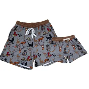 Adult men swim shorts beach wear swim wear summer Deer Hunting bottom bathing shorts