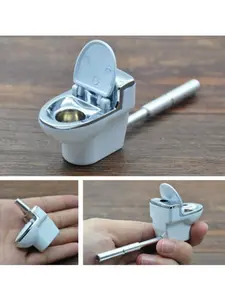Metal Toilet Pipe Replacement Bathroom Plumbing Connector Stainless Steel