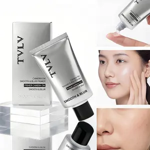 Long-Lasting Oil Control & Hydrating Smooth & Blur Primer, Smoothes Dry Patches, Blurs Pores, Brightens Uneven Tone for Natural Translucent Makeup