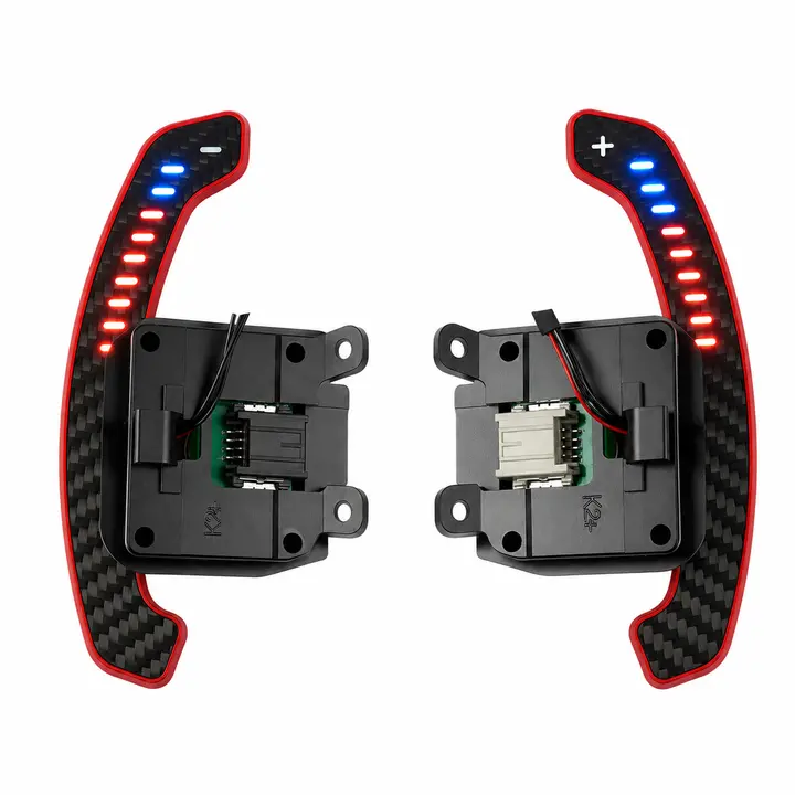 C8 Corvette LED Magnetic Carbon Fiber Paddle Shifters F1 Series™