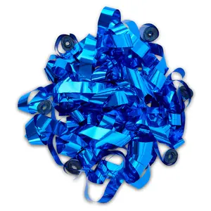 Blue Metallic Streamers – Shimmering 20-Pack Foil for Parties & Decor