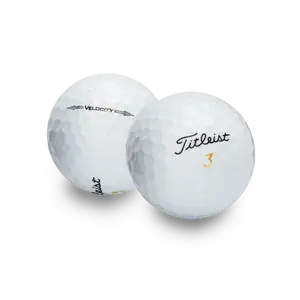 Used Titleist Velocity Golf Balls - 1 Dozen
