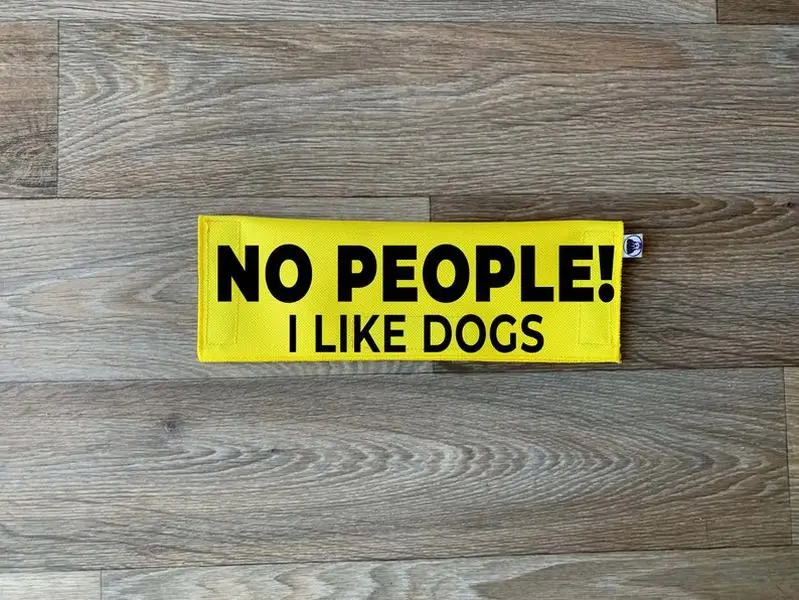 No People - I Like Dogs Leash Sleeve