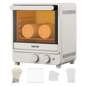 Summervibes VEVOR Sublimation Oven Machine, 13 Qt, Fits 20oz Tumblers, with 1 Heat Air Gun, 50 Shrink Films, 1 Tape and 2 Heat Gloves, Oven for Sublimation Blank Tumblers, Mugs, Bowls, Off - WhiteVEVOR Super Brand Day