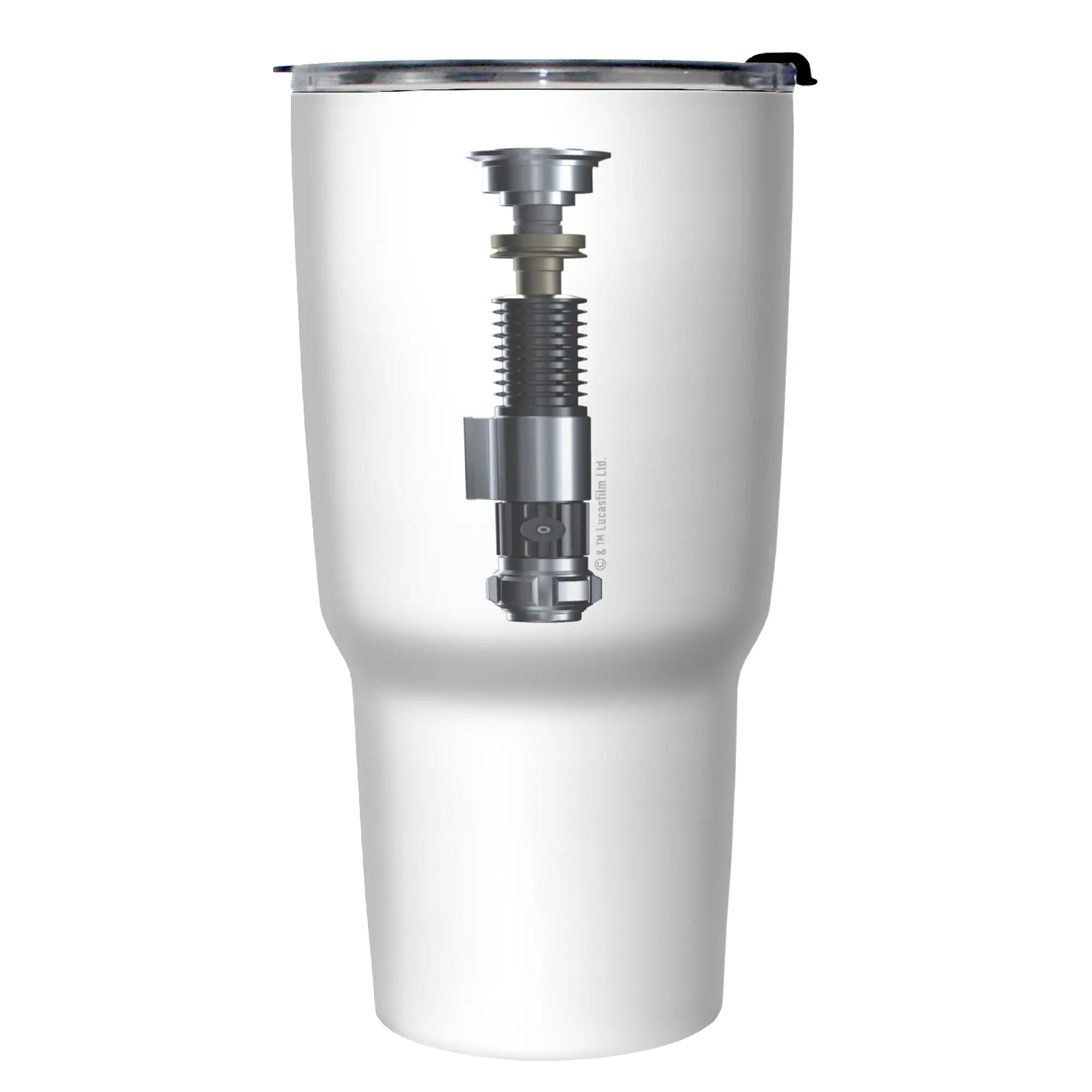 Star Wars Lightsaber Close-Up Stainless Steel Tumbler w/Lid