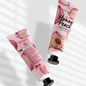 Aliver Honey Peach Hand Cream, Moisturizing Dry Hand, Easily Absorbed after Washing Hands (Peach)