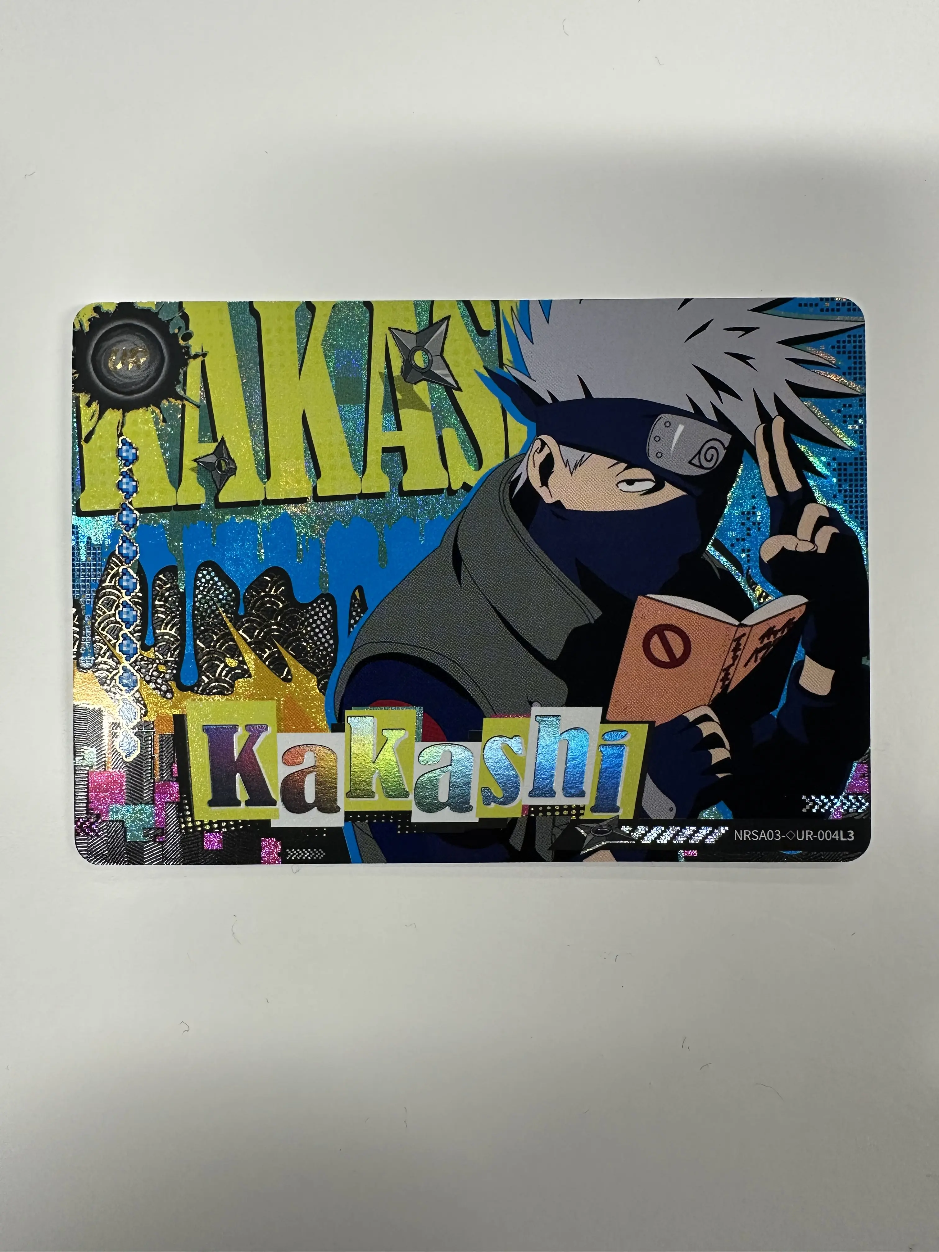 Kakashi - Naruto Trading Card - Diamond UR - Kayou Series 3 - NRSA03-*UR-004L3 - English