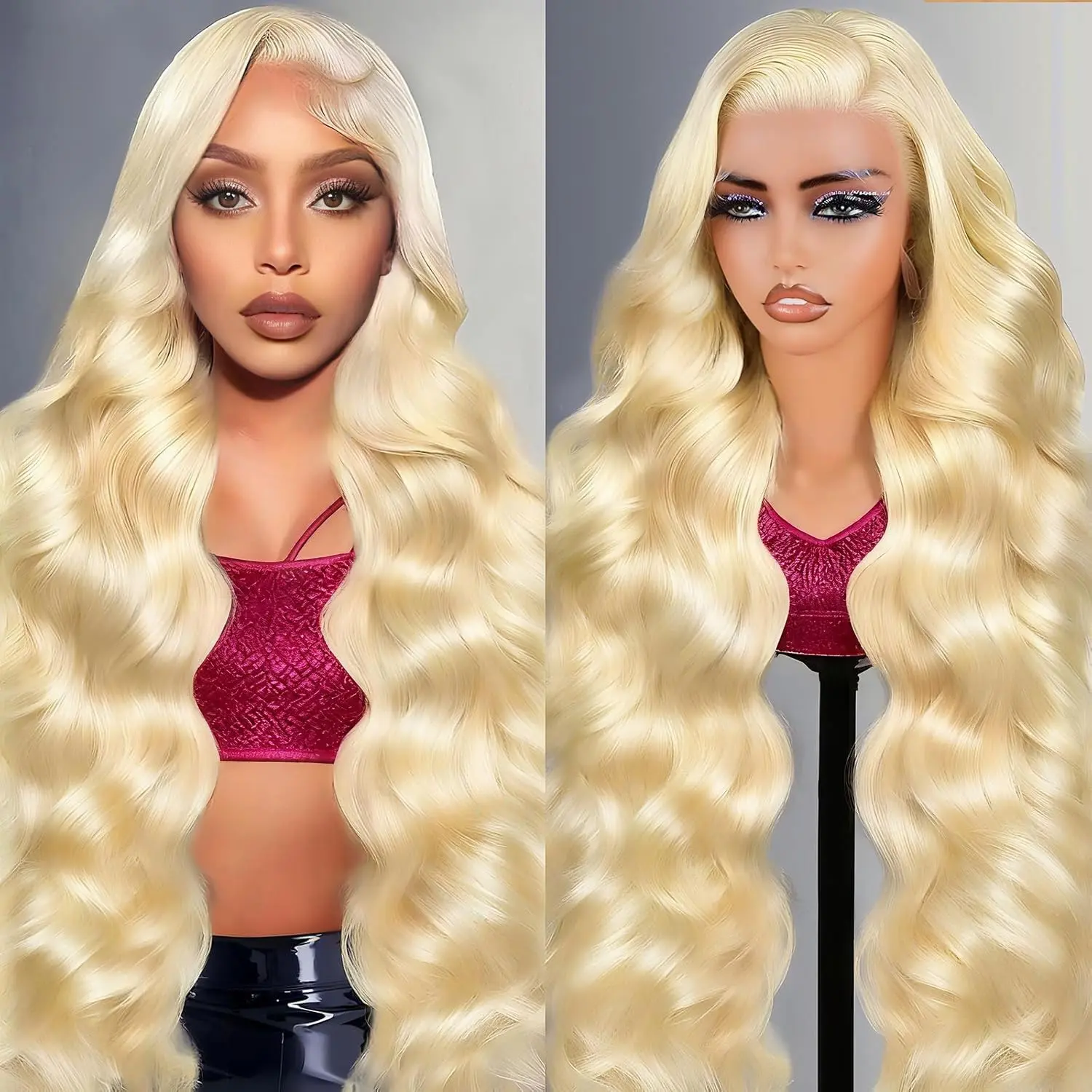 613 13x6 Lace Front Wig Human Hair 13x6 28 Inch 180 Density 613 Lace Frontal Wig Blonde Wig Human Hair Straight 613 Lace Frontal Wig Pre Plucked With Baby Hair