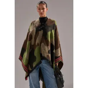 YOU CAN'T SEE ME CAMO PONCHO